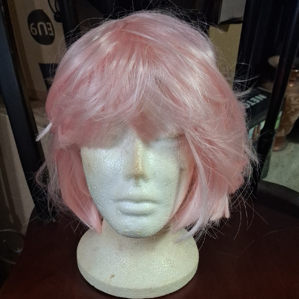 Pink Women's Wig